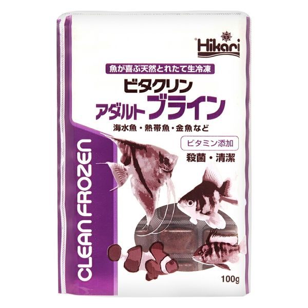 キョーリン ビタクリン アダルトブライン １００ｇ １２枚 北海道・沖縄別途送料 楽天市場】キョーリン ビタクリンアダルトブライン 100g 12枚入