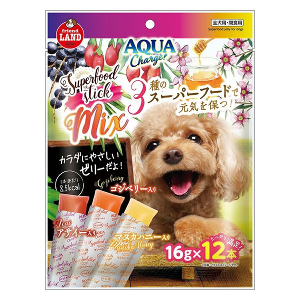 マルカン スーパーフードスティック ＭＩＸ １６ｇ×１２本 297527 1個（直送品） - アスクル