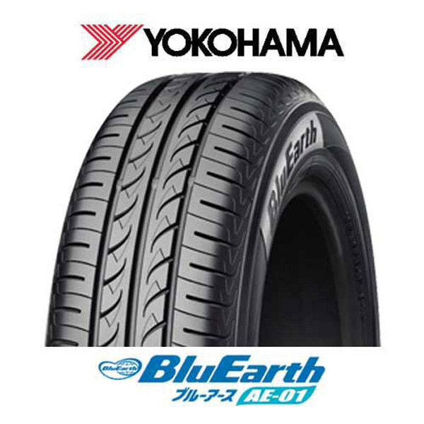 【自動車用タイヤ・軽自動車、コンパクトカー】ヨコハマ　BlueEarth　165/55R14 72V AE-01　F4414　1本（直送品）