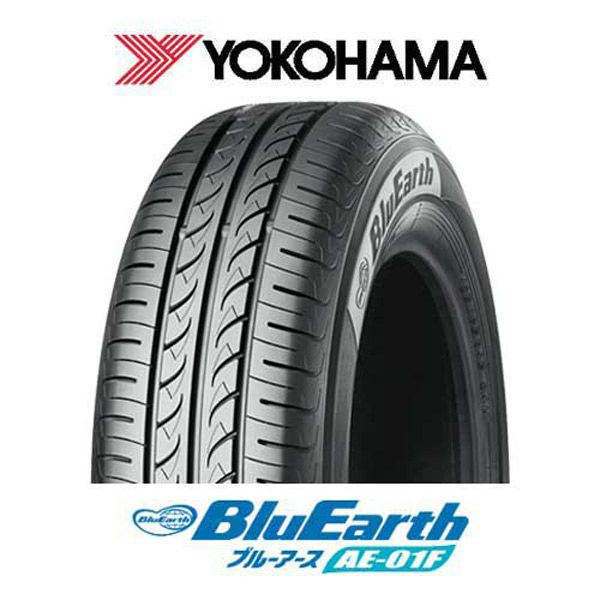 【自動車用タイヤ・セダン・クーペ、コンパクトカー】ヨコハマ　BlueEarth　185/60R15 84H AE-01F　F8322　1本（直送品）