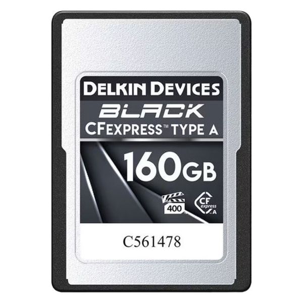 Delkin（デルキン） 160GB BLACK CFexpress Type A メモリーカード DCFXABLK160 1枚（直送品）