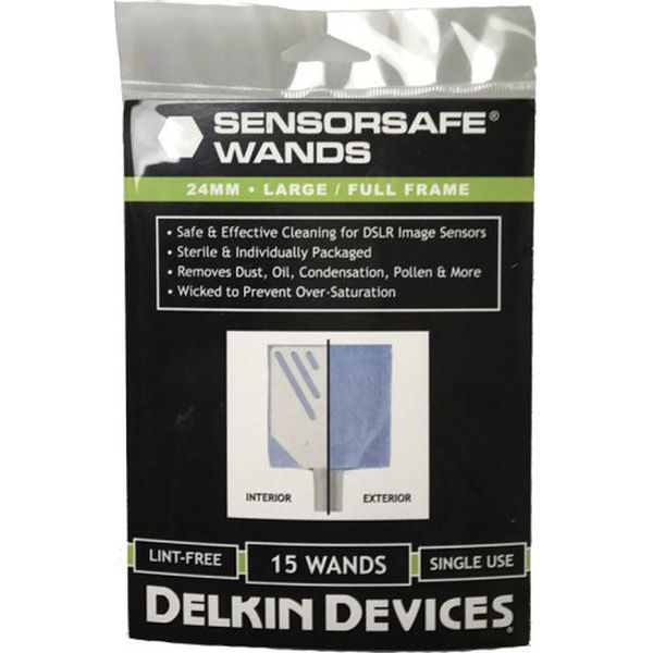 Delkin(デルキン） センサークリーニングワンズ 24mm DDSS-SWAND-L 1パック（直送品）