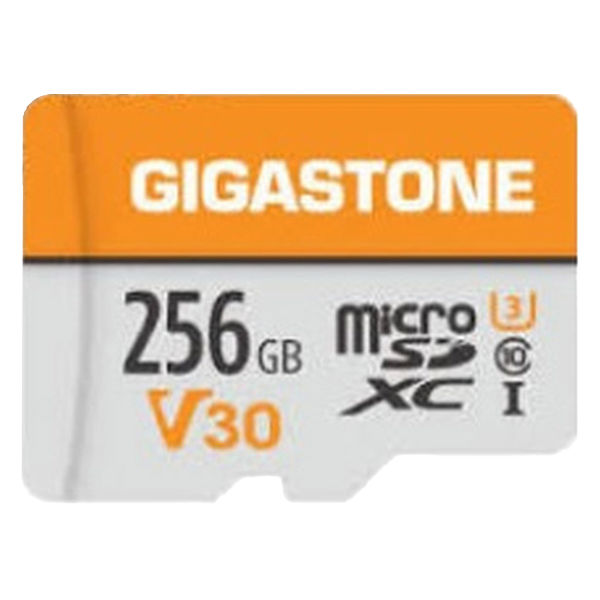 microSDカード V30 UHS-I U3 クラス10 GJMXR-OG256GV30 1枚 Gigastone
