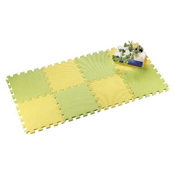 シービージャパン やわらかジョイントカラーマット 30×30×厚み1.2cm バナナ 4573306869085 1セット(8枚入)