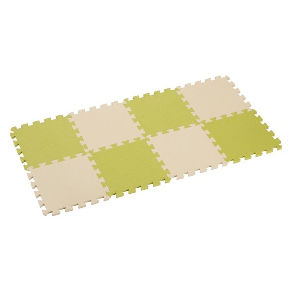 シービージャパン やわらかジョイントカラーマット 30×30×厚み1.2cm 抹茶 4573306869054 1セット(8枚入)