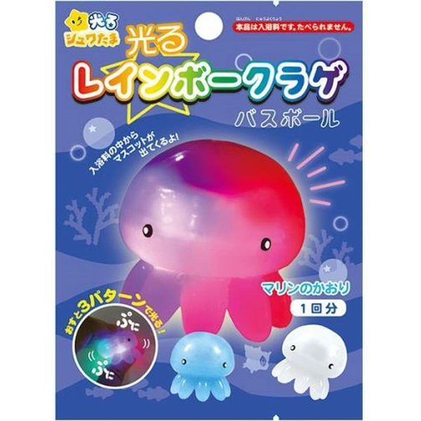 サンタン 光るレインボークラゲバスボール2 4525636320514 80g