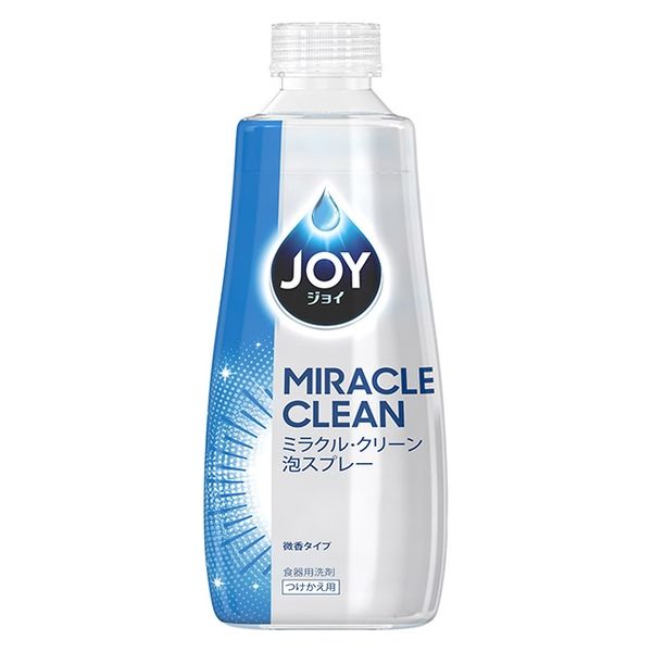 P＆G ジョイ ミラクルクリーン 泡スプレー 微香タイプ 付替え 4902430841139 300ml×15点セット（直送品）