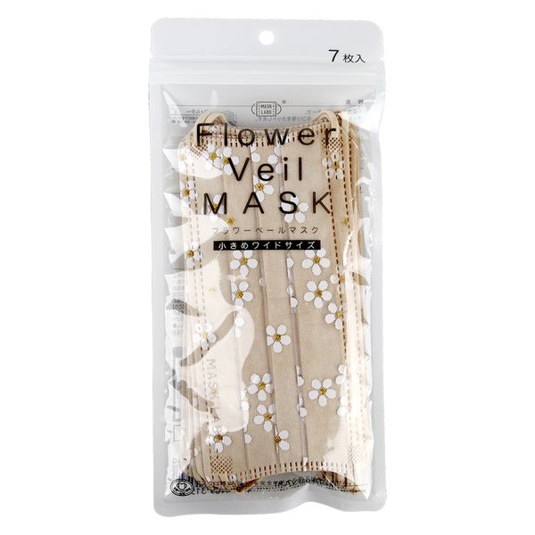 富士 フラワーベールマスク入ミルクティ 4944109315947 7枚×30点セット（直送品）