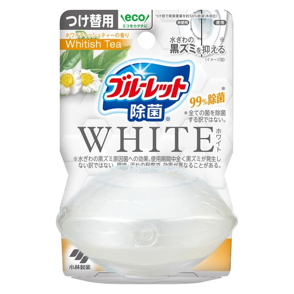 液体ブルーレット除菌ホワイト つけ替用 ホワイティッシュティーの香り 4987072088395 1セット(70ml×10点セット)（直送品）