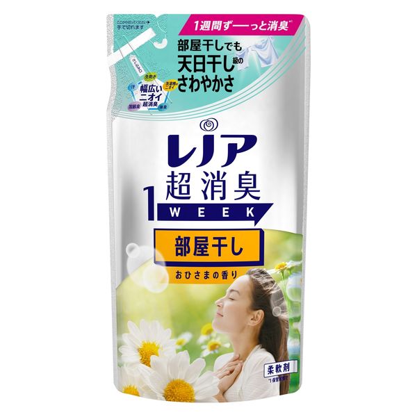 P＆G レノア超消臭１ｗｅｅｋ部屋干しおひさまの香りつめかえ用 4987176167668 380ml×16点セット（直送品）