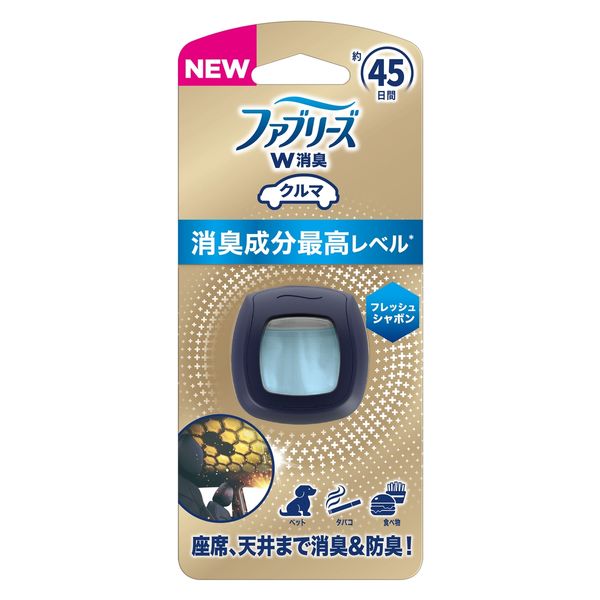 P＆G ファブリーズ　イージークリップ　消臭成分最高レベル　フレッシュシャボン 4987176168863（直送品）