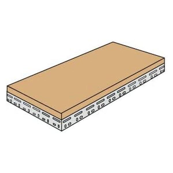 【軒先渡し】北島 ボード棚シリーズ ボード棚用追加板セット 幅900×奥行300mm グレー 40020903013 1台（直送品）