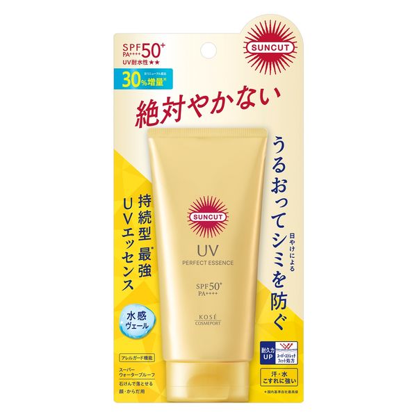 サンカットR パーフェクトUV エッセンス 80g SPF50・PA++++ コーセーコスメポート アスクル