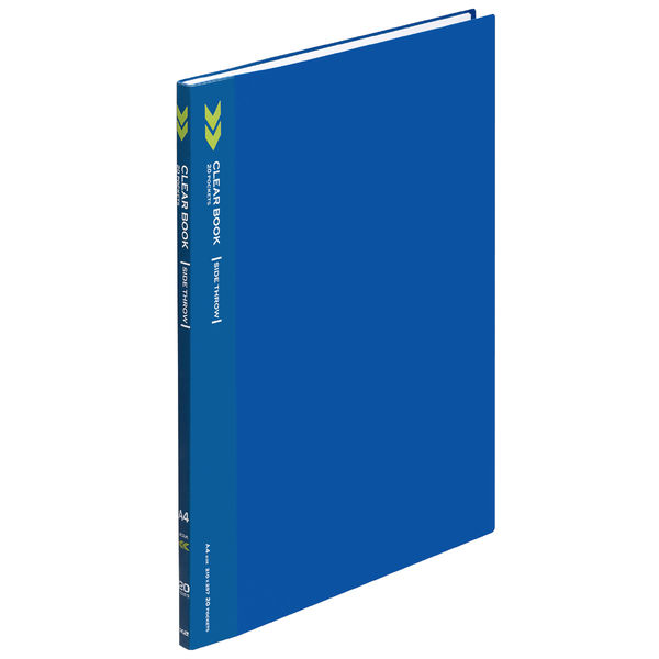 コクヨ クリヤーブック固定式サイドスロー A4縦 K2ラ-SK20B 1冊