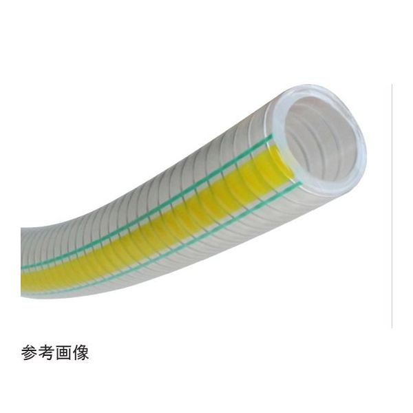 トヨックス 各種食品・薬品・溶剤・油等搬送用 エコロンSホース 内径32mm×外径41mm 長さ1m ECS-32-1 1本（直送品）