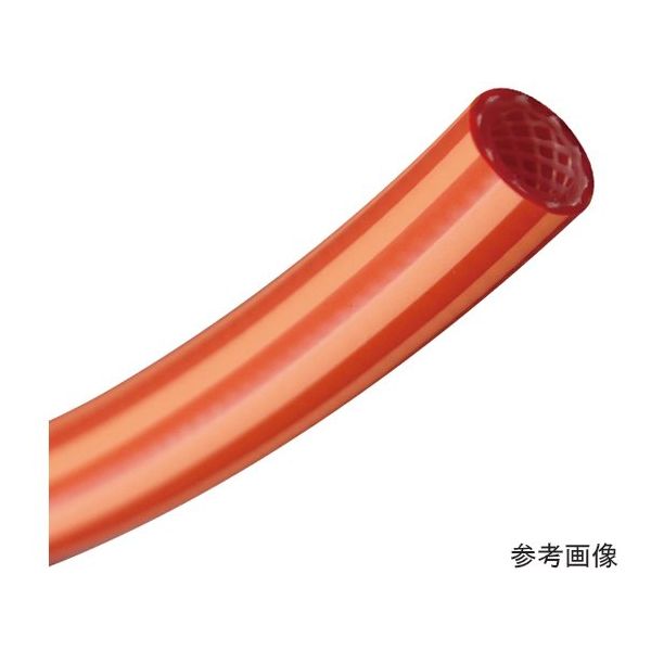 トヨックス 工場設備配管・各種エアツール用 ヒットランホース 内径6.3mm×外径10mm 長さ1m HR-6R-1 1本（直送品）