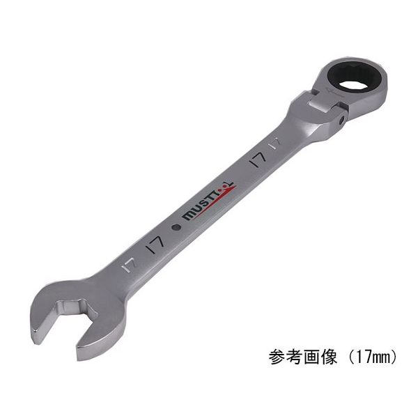 イチネンTASCO シャークギアレンチ フレキシブル 10mm TA734MG-10 1個 65-1788-63（直送品）