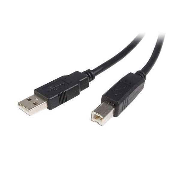 StarTech.com 2m USB 2.0ケーブル(ABタイプ)USB(A)オスーUSB(B)オス USB2HAB2M 1個（直送品）