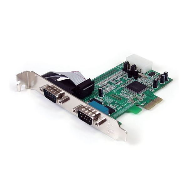 StarTech.com シリアル2ポート増設PCI Expressカード 16550 UART内蔵 PEX2S553 1個（直送品）
