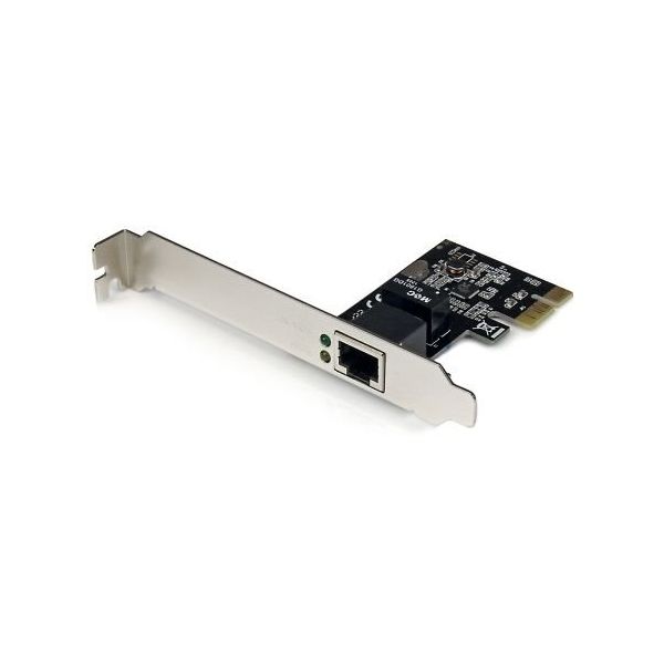 StarTech.com ギガビットイーサネット 1ポート増設PCIカード ロープロファイル対応 ST1000SPEX2 1個（直送品）