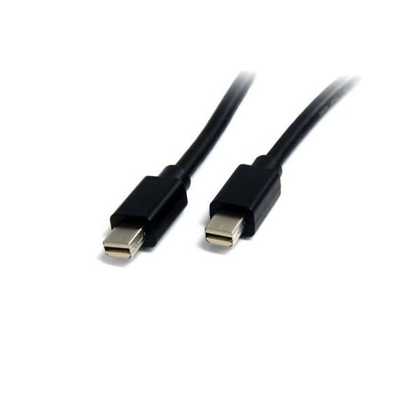 Mini DisplayPort 1.2 ケーブル/2m/4K60Hz/Thnuderbolt 2互換/オス・オス/ブラック MDISP2M（直送品）