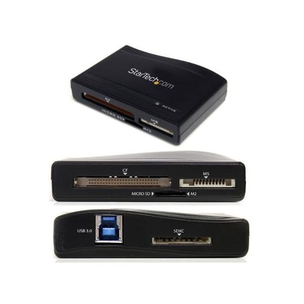 StarTech.com USB 3.0接続マルチメモリカードリーダー 各種メモリーカードに対応 FCREADHCU3 1個（直送品）