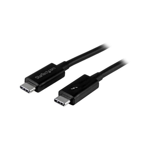 Thunderbolt 3 ケーブル 1m 20Gbps サンダーボルト/USB/DisplayPort互換 TBLT3MM1M 1個（直送品）