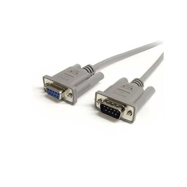 StarTech.com RS232Cシリアルストレート延長ケーブル 7.6m オス/メス MXT100_25 1個 65-1900-79（直送品）