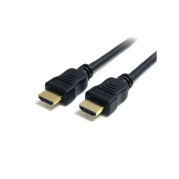 HDMI 1.4 ケーブル/91cm/4K30Hz/イーサネット対応/ハイスピードHDMI/オス・オス/ブラック HDMIMM3HS 1個（直送品）