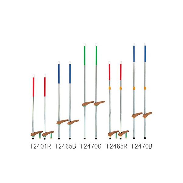 トーエイライト カラー竹馬185 赤 T2470R 1式 61-9673-81（直送品）