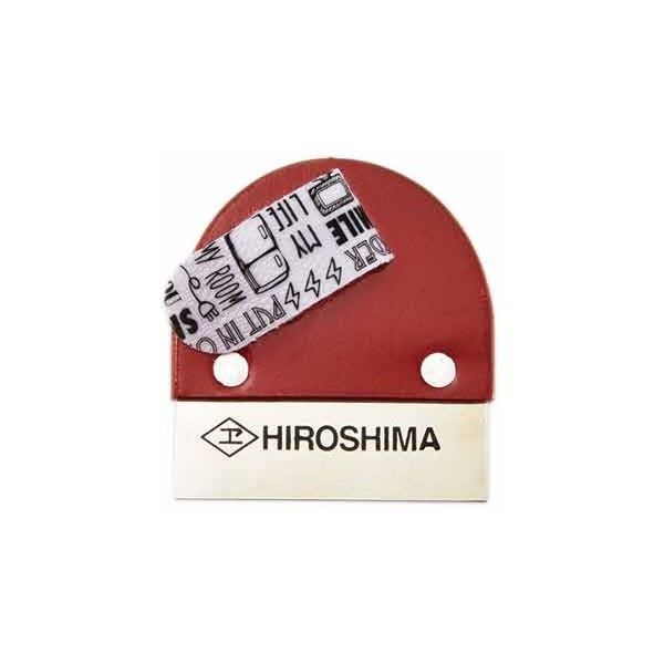 広島 ファイバーテープ切り 60mm レッド 136-57 1個 65-2329-98（直送品）