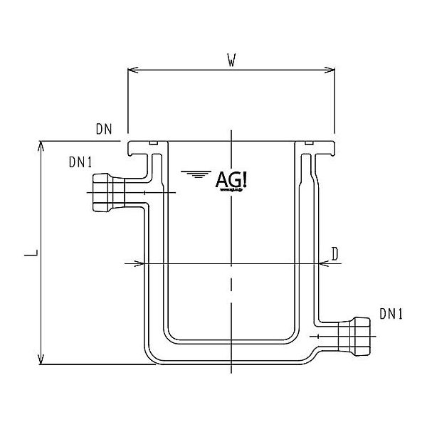 旭製作所 平底フルジャケット式セパラ反応容器 15A 端部タイプ Oリング溝付 3054-3/150-M-G 1個 61-4714-59（直送品）