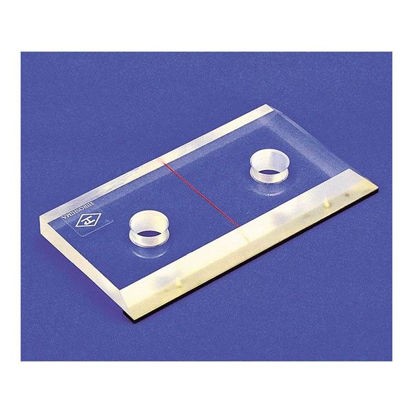 広島 プラスチック ステンエッジ巾定規 61-32 1本 61-9681-37（直送品）