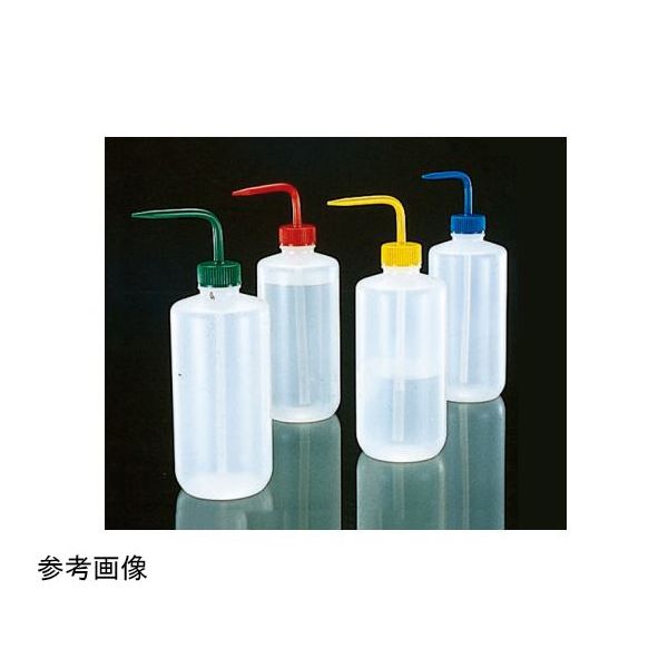 サーモフィッシャーサイエンティフィック カラーコード洗浄瓶 赤 2422-5500 1箱(6本) 65-5636-95（直送品）