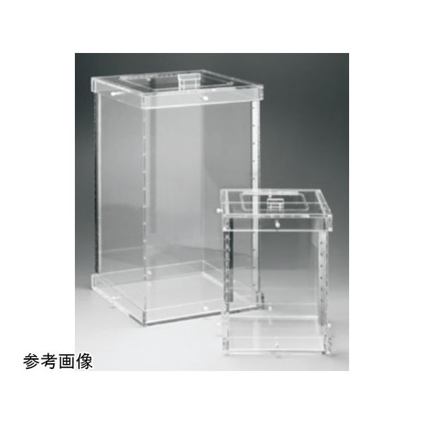 サーモフィッシャーサイエンティフィック β線放射性廃棄物用ケース 28.6×28.6×40.6cm 6745-0010 1個（直送品）