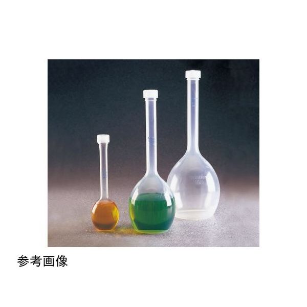 サーモフィッシャーサイエンティフィック メスフラスコ(PMP)(キャップ付き) 1000mL 4001-1000JP 1本（直送品）