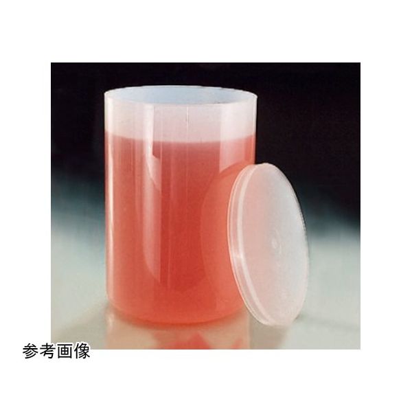 サーモフィッシャーサイエンティフィック 大型円筒容器(PP)(フタ付き) 4.6L 5352-0004JP 1個 65-5642-34（直送品）