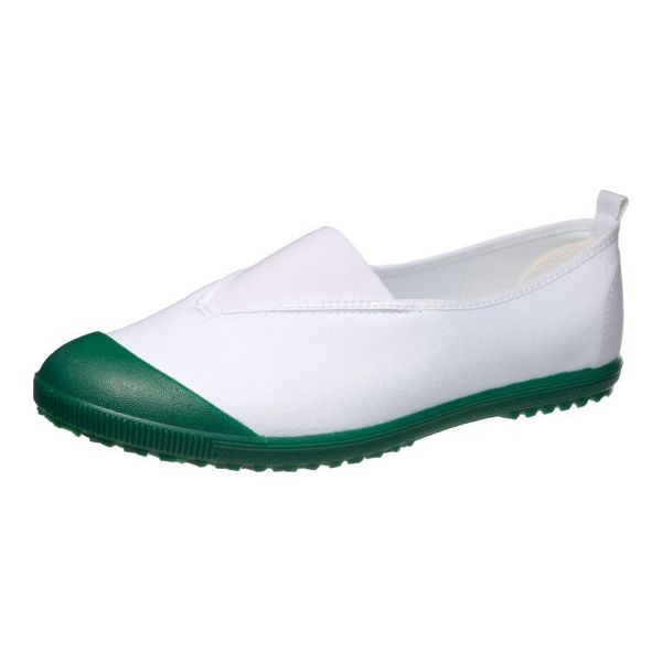 アサヒシューズ アサヒハイスクールフロア 20VK グリーン 18.0cm AHSF 1足 65-8718-89（直送品）