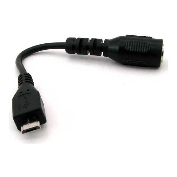 共立電子産業 ACアダプタ用DCプラグ変換ケーブル φ2.1mm USB Micro B #38-MC 1個 65-8728-10（直送品） -  アスクル