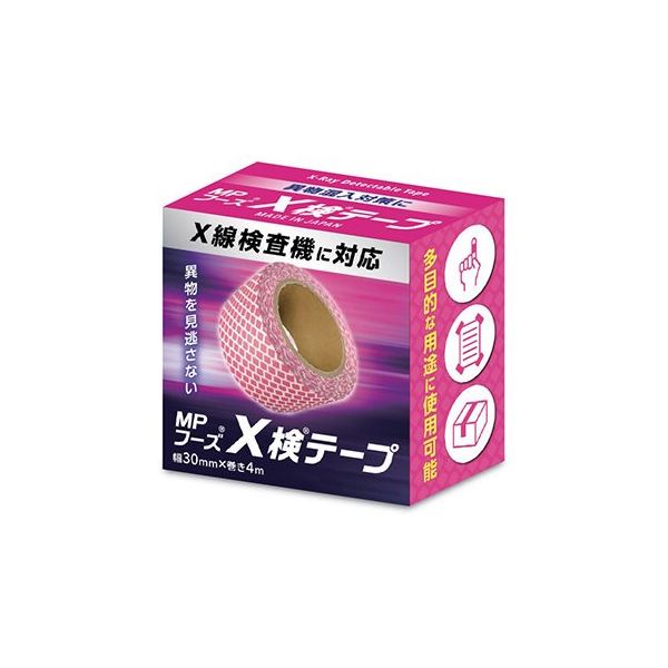 アラム X検テープ MPF-XT-30X4-RE 1巻 65-8998-49（直送品）