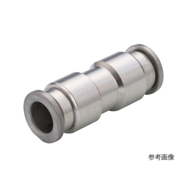 日本ピスコ 耐腐蝕用ワンタッチ継手 チューブフィッティングSUS316 ユニオンストレート φ16用 SSPU16 1個（直送品）