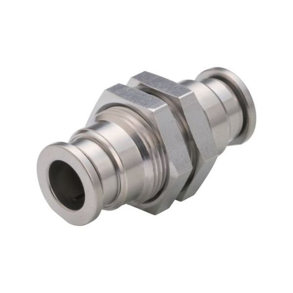 日本ピスコ 耐腐蝕用ワンタッチ継手 チューブフィッティングSUS316 隔壁ユニオン SSPM 67-2266