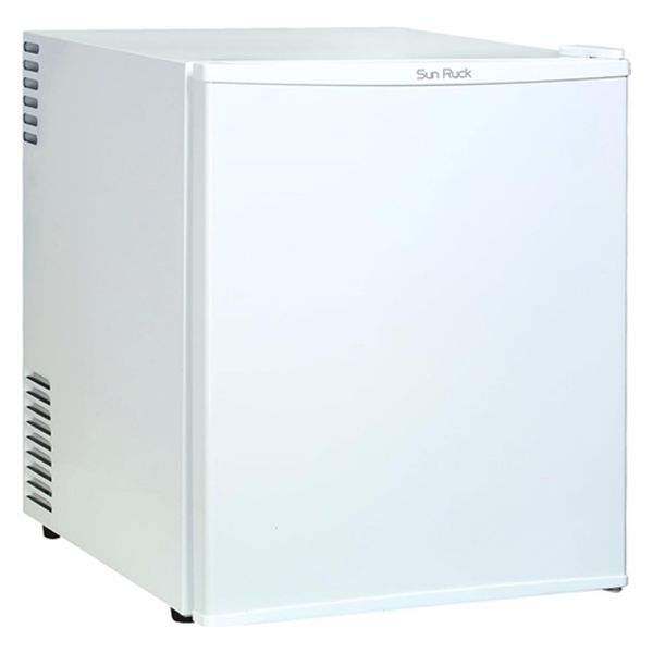 SunRuck ミニ冷蔵庫 48L ペルチェ式 無音 3段階温度調節 仕切り棚の