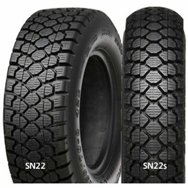 井上ゴム工業 IRC SNー22 スノータイヤ チューブレス 90/90ー12 T/L 14599270 1本（直送品）