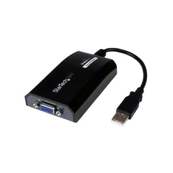 StarTech.com USB 2.0 ー VGAディスプレイ変換アダプタ 1920x1200対応 USB2VGAPRO2 1個（直送品）