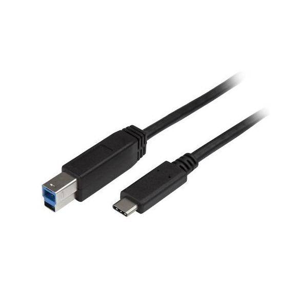 StarTech.com USBーC ー USBーB ケーブル 2m オス/オス USB 3.0準拠 USB315CB2M 1個（直送品）