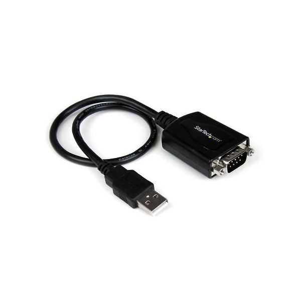 StarTech.com USB ー RS232Cシリアル変換ケーブル 30cm COMポート番号保持機能 ICUSB232PRO 1個（直送品）