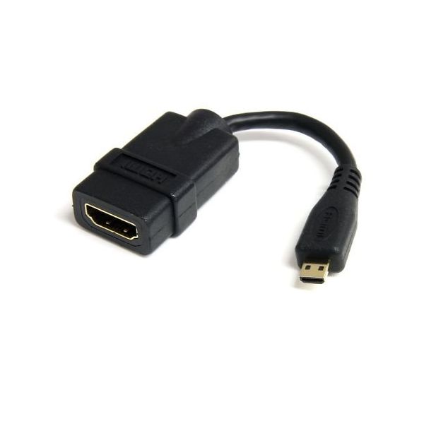 マイクロ HDMI ー 変換アダプタ/ハイスピード Micro 1.4/4K30Hz/マイクロ タイプD オス メス HDADFM5IN（直送品）