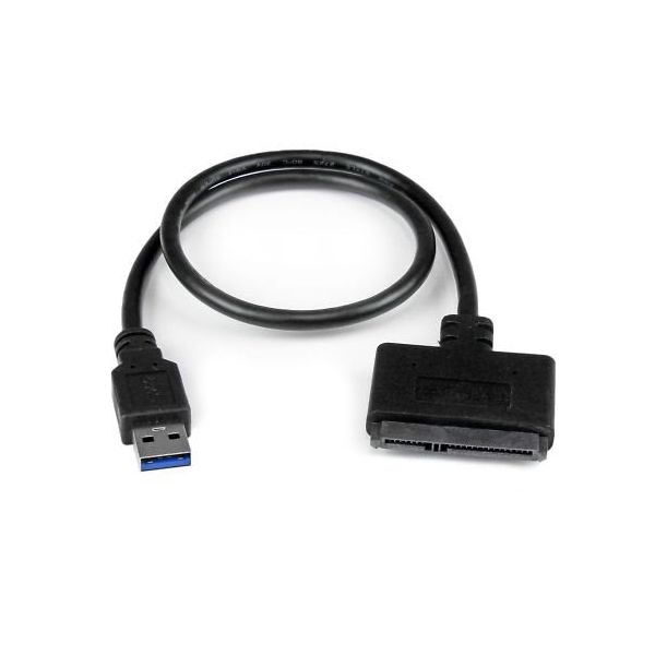 StarTech.com SATA ー USB 変換ケーブルアダプタ UASP対応 USB3S2SAT3CB 1個 65-1893-51（直送品）