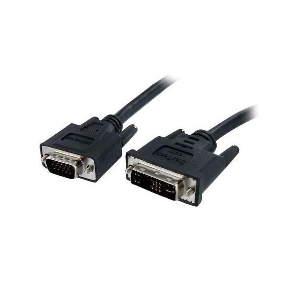 DVI ー VGA変換ディスプレイモニターケーブル DVIーA(オス)ー